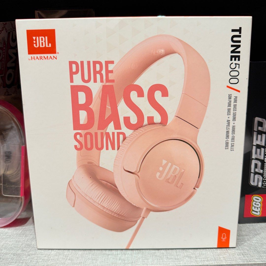 Pink Jbl Tune 500b JBL Tune 500 On-Ear Headphones Pink, Audio