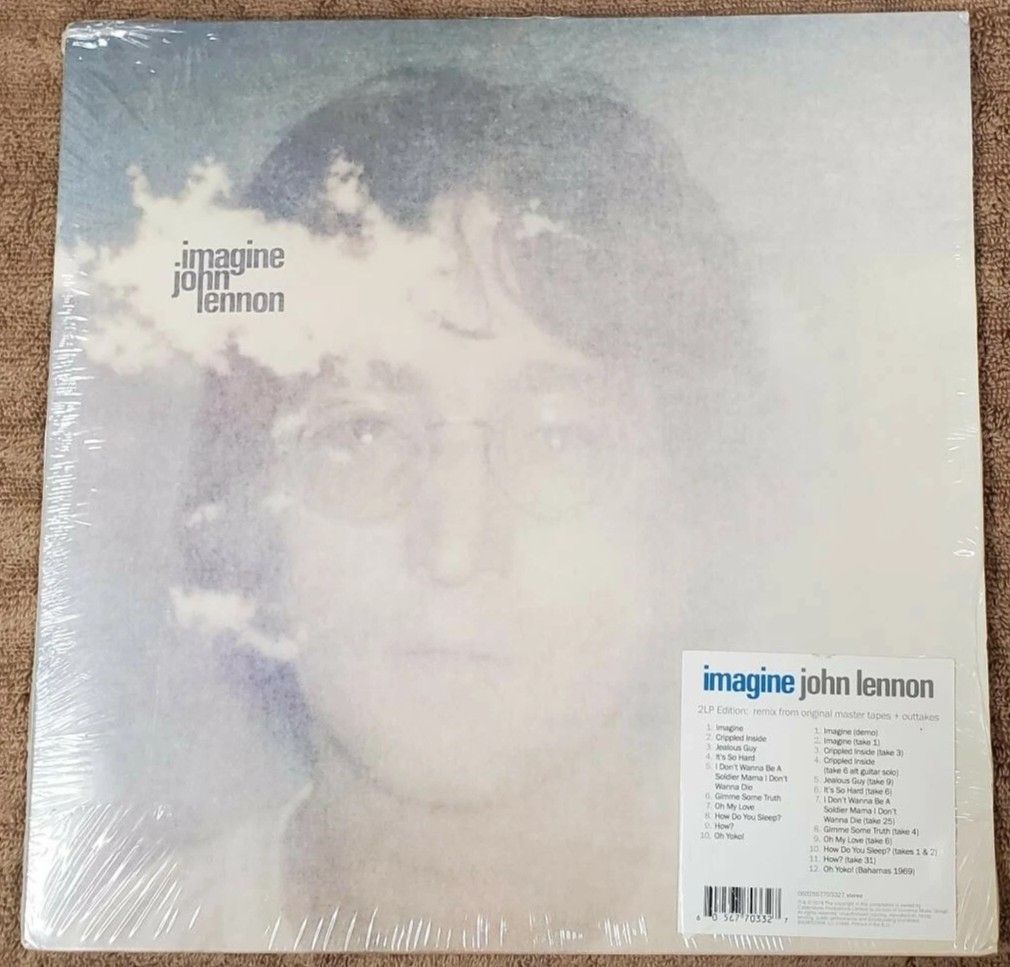 John Lennon imagine ultimate mix 2LP (Category: Vinyls) located in Manila. Submitted by ramonrobin.cruz (Listing ID 1365568815, Image 1). Description: John Lennon imagine ultimate mix 2LP = ₱4,500 Brand new sealed made in Germany.