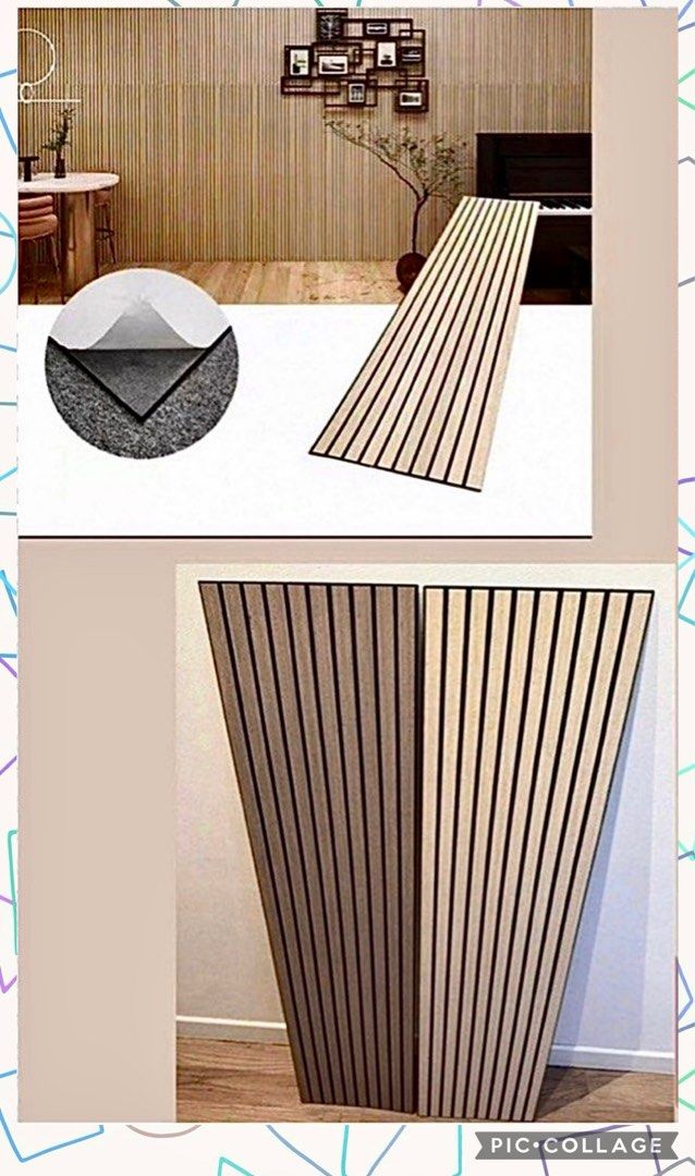 Self adhesive, NO DRILL, HASSLE FREE! 1 pc @ $39! Sound Acoustics Wall Panel (Wood veneer with thin foam padding at the back, self adhesive) (Category: Other Audio Equipment) located in Singapore. Submitted by lovely_indulgence (Listing ID 1377562315, Image 1). Description: Self adhesive, NO DRILL, HASSLE FREE! 1 pc @ $39! Sound Acoustics Wall Panel (Wood veneer with thin foam padding at the back, self adhesive) Measured at 1.2m height by 30cm wi