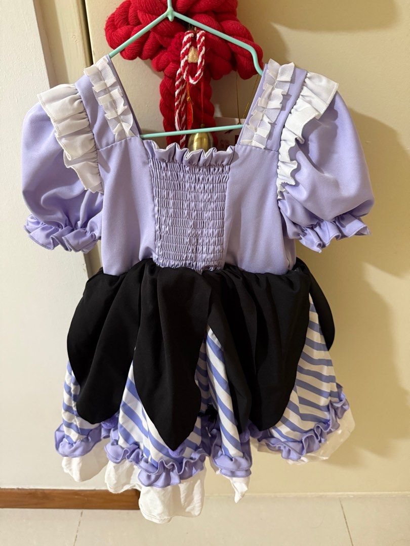 Kuromi Dress (Category: Babies & Kids Fashion) located in Singapore. Submitted by rainrainls91253 (Listing ID 1377696520, Image 2). Description: Adorable Kuromi maid costume ✅ Size : 100cm ✅ Only wore once Pick up at Tampines!.