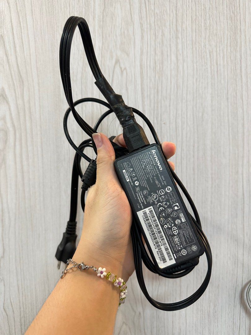Lenovo Laptop Chargers - As Is, Untested (Category: Cables & Chargers) located in Iloilo. Submitted by gloomanomaly (Listing ID 1377621498, Image 1). Description: Lenovo Laptop Chargers - As Is, Untested 🌏 PLEASE READ BEFORE MESSAGING ✨ AS IS, UNTESTED, BUY AT YOUR OWN RISK, OFFER AND SEND INFO ONLY ✨ 50/e or 75 for both ✨Details on the pictures - - - ❌ No Haggling Please 📦 Shipping Every Wed and Sat 📱Colors may differ from Screen to Screen an