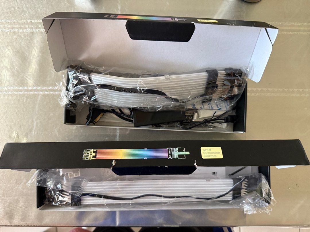 Lian Li Strimers Plus V2 (Category: Computer Parts) located in Singapore. Submitted by xoulz (Listing ID 1377646200, Image 2). Description: Selling a few Lian Li Strimer Plus v2 from my previous builds Lian Li Strimer Plus V2 2x8 Pins - $35 Lian Li Strimer Plus V2 24 Pins - SOLD https://lian-li.com/product/strimer-plus-v2/.