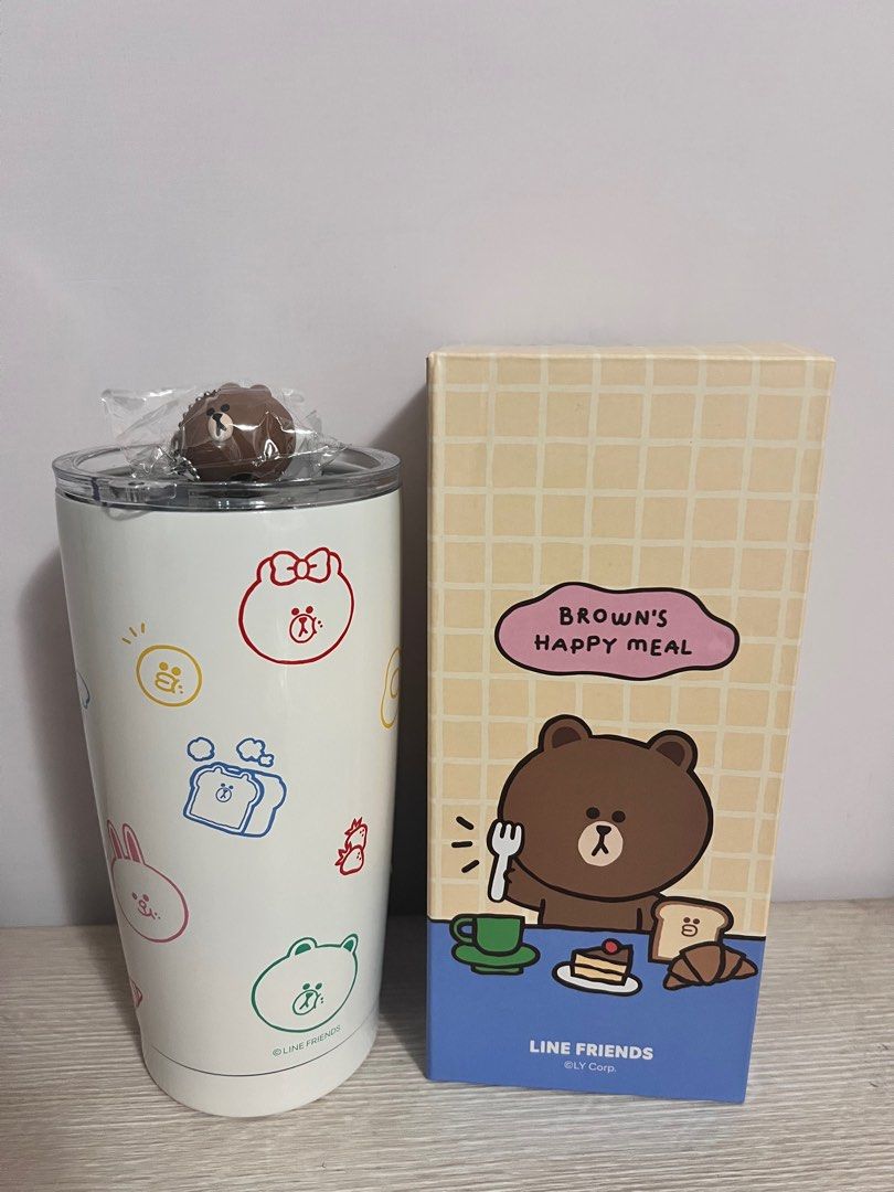 由 annie5042542 (刊登 ID 1377719834，圖片 1) 提交，位於 台南市 (Tainan) 的 全新｜Line Friends不鏽鋼杯+造型吊飾 (類別：水杯、水壺)，說明：✔️全新商品 ✔️歡迎詢問。