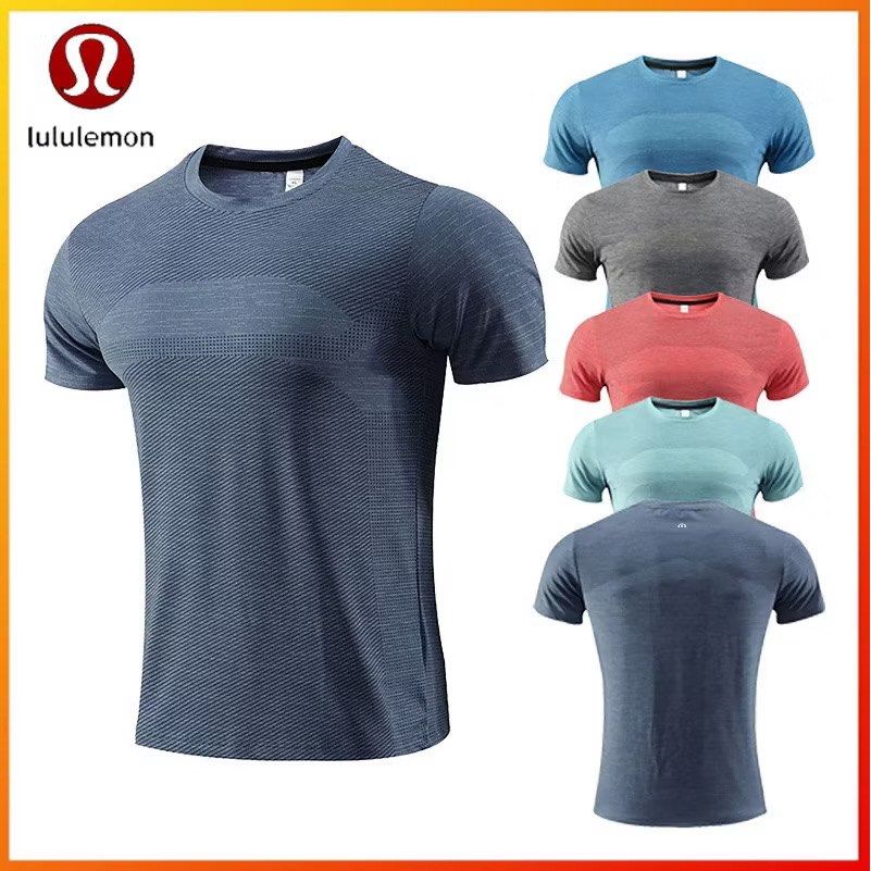 Lululemon Men's Quick-Dry Short-Sleeved Casual Tops for Running, Fitness & Summer Training T-Shirt 9138 (Category: Tshirts & Polo Shirts) located in Singapore. Submitted by maison.collective (Listing ID 1377695867, Image 1). Description: .
