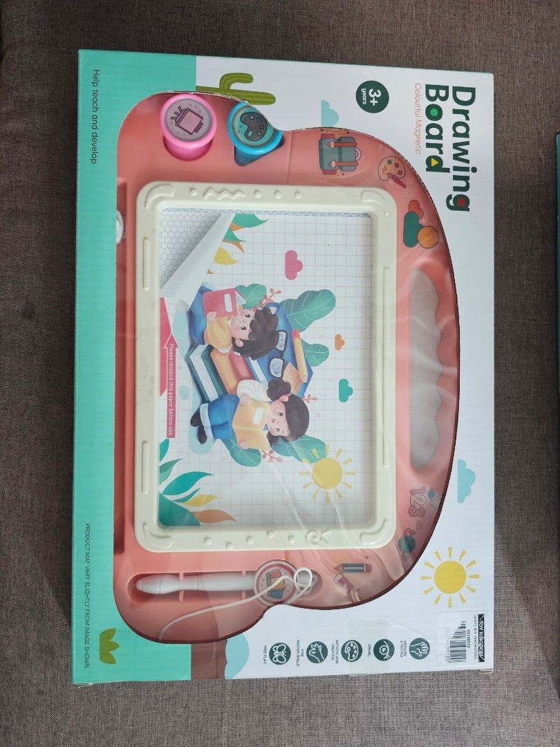 Magnetic drawing board (Category: Educational & Learning Toys) located in Quezon City. Submitted by redjayc (Listing ID 1377703424, Image 1). Description: brand new.