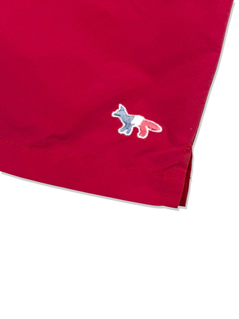Maison kitsune tricolor fox logo short (Category: Shorts) located in Cebu City. Submitted by stylehub_ (Listing ID 1377716523, Image 2). Description: Medium Waistline: 30-32 Length: 14 Condition: pristine Color rate: 9.7/10.