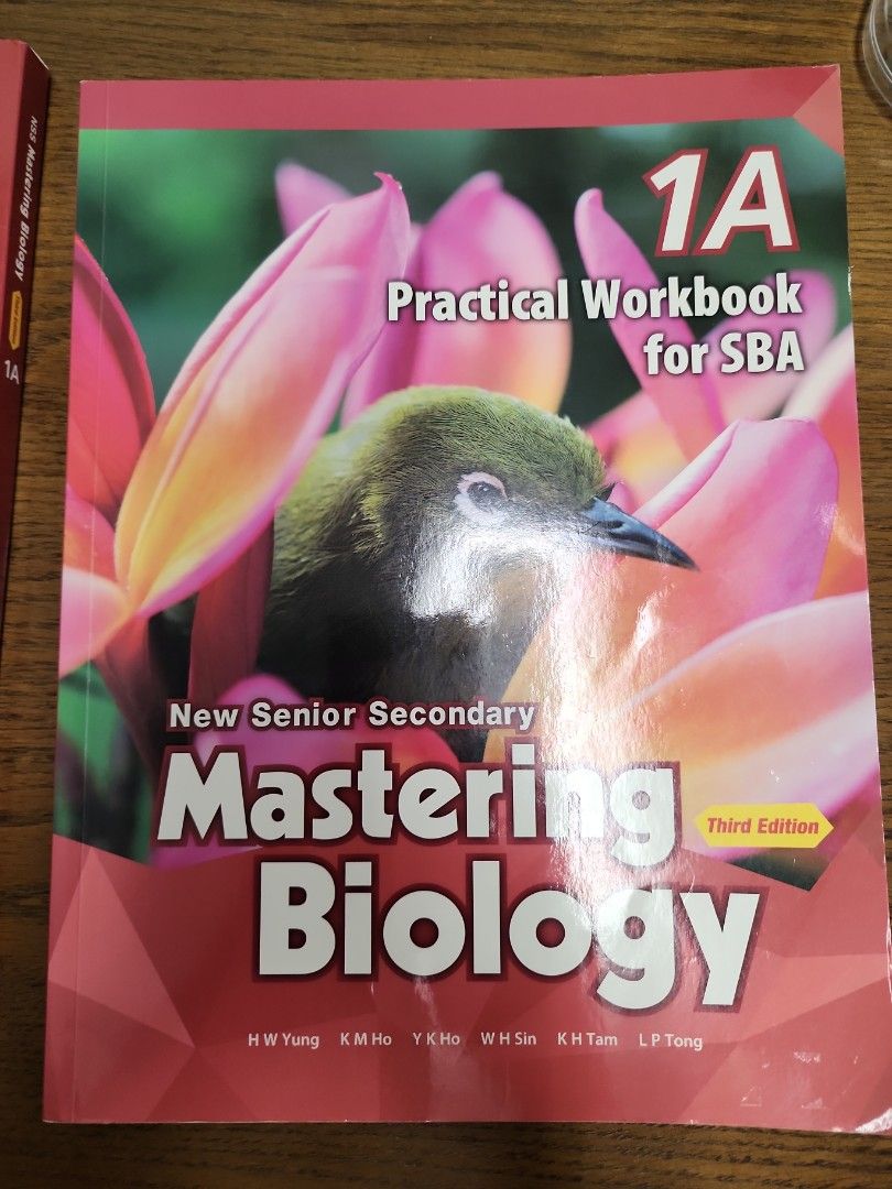 Mastering Biology 1A book & WB, 興趣與生活, 書本 & 文具, 教科書 - Carousell