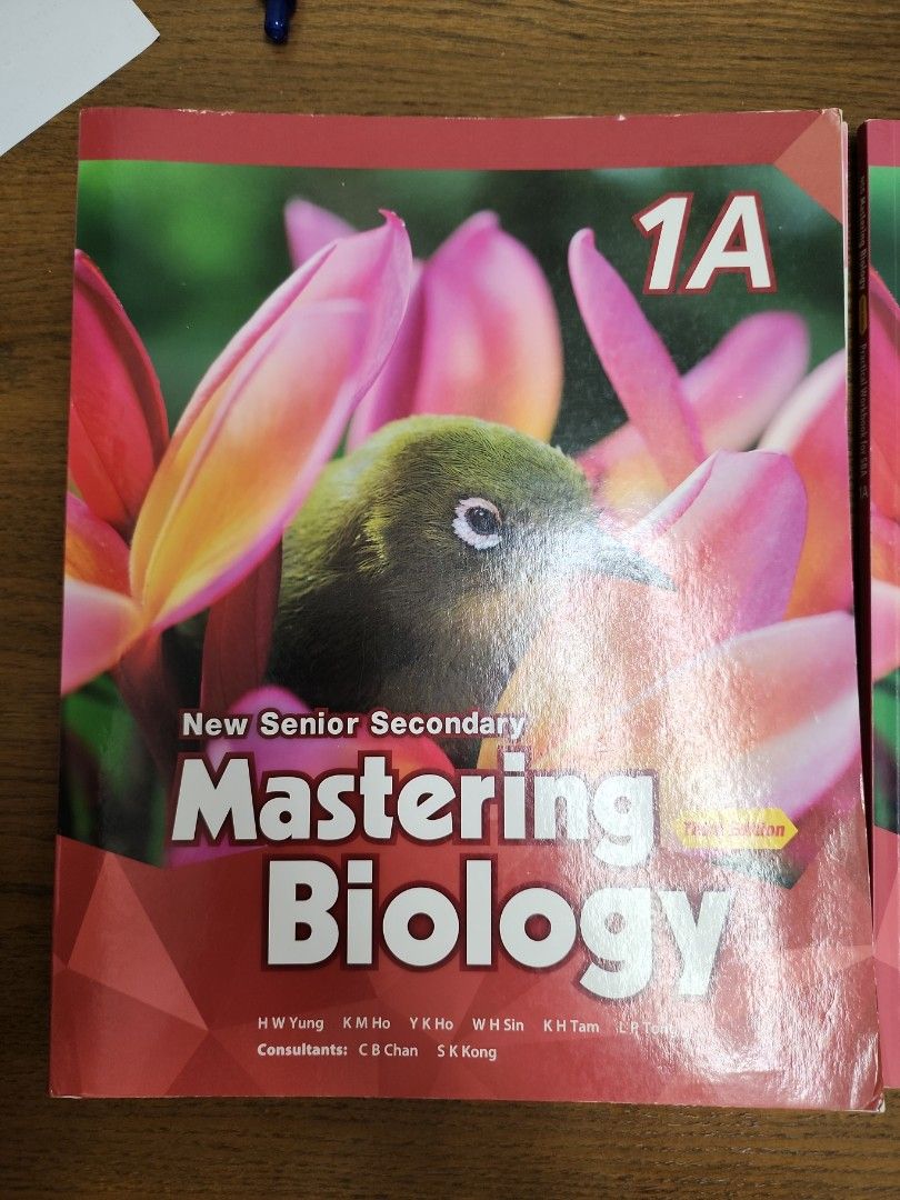 Mastering Biology 1A book & WB, 興趣與生活, 書本 & 文具, 教科書 - Carousell