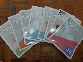 Mastering chemistry 1A,1B,1C,2A,2B,2C,3A,3B,3C,4,4B,4&5, 興趣及遊戲, 書本 & 文具 ...