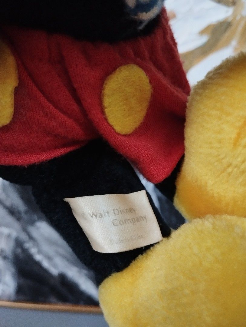 mickey mouse stuff toy vintage (Category: Plushies & Soft Toys) located in Manila. Submitted by reiolshoppe (Listing ID 1377640702, Image 2). Description: vintage original mickey japan.