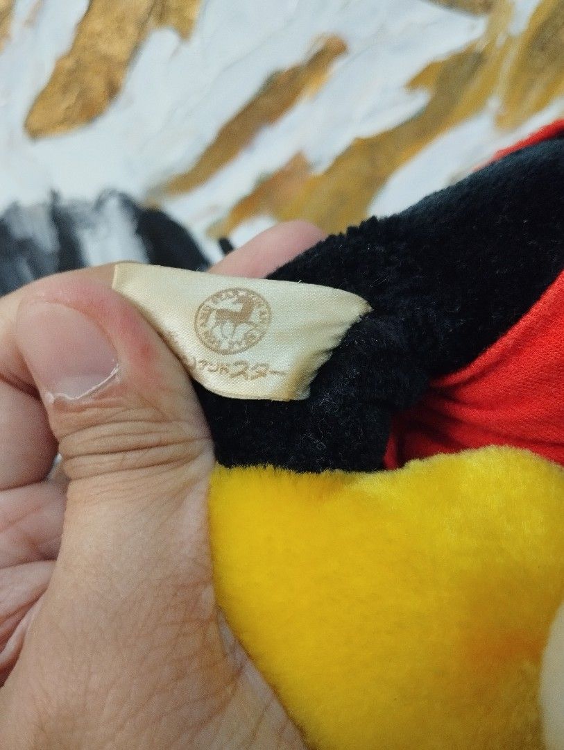 mickey mouse stuff toy vintage (Category: Plushies & Soft Toys) located in Manila. Submitted by reiolshoppe (Listing ID 1377640702, Image 3). Description: vintage original mickey japan.