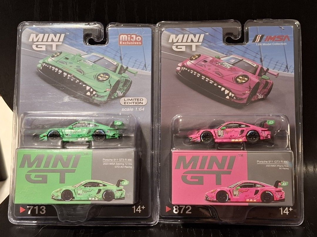 Mini GT Roxy Rexy 872 713 Porsche 911 GT3, Hobbies & Toys, Toys
