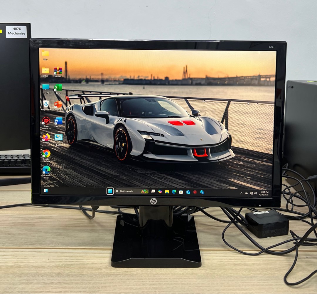 Monitor HP 20 Inch, Computers & Tech, Desktops on Carousell