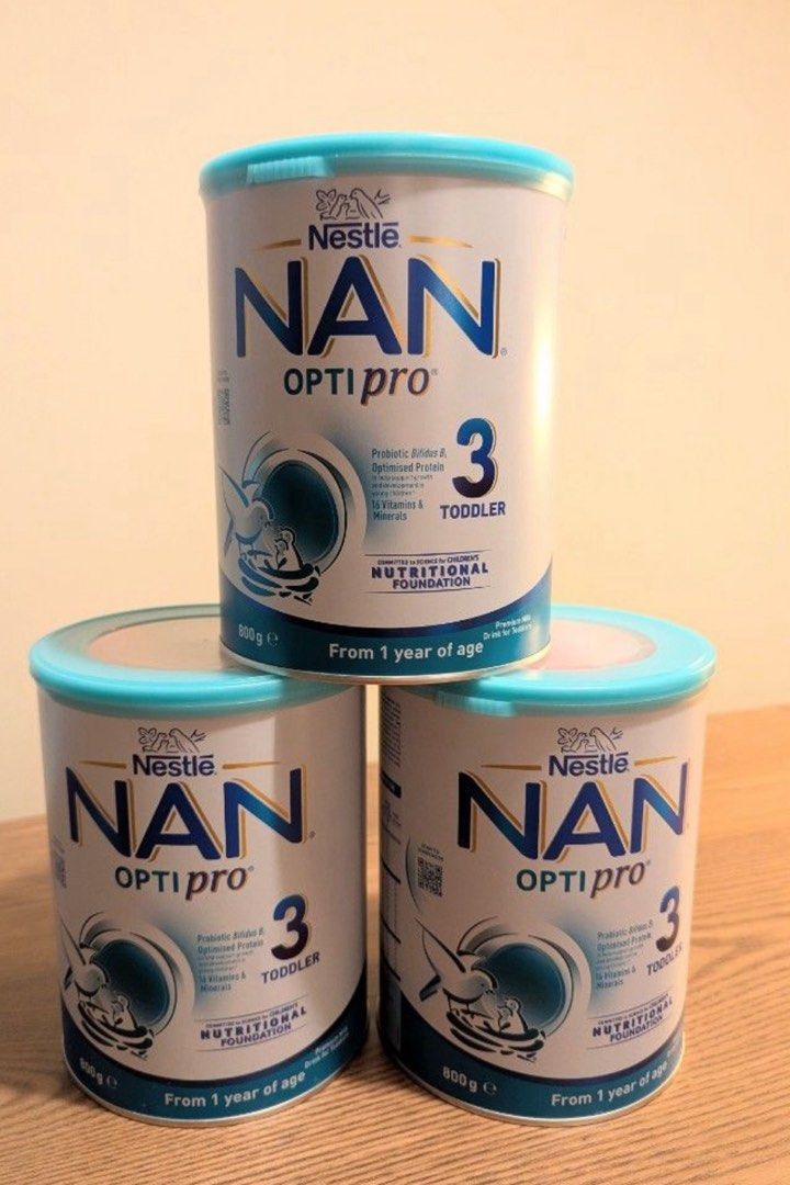 Nan Optipro 3 (Exp-2026) 6 cans (Category: Breastfeeding & Bottle Feeding) located in Singapore. Submitted by rahulj31 (Listing ID 1377595531, Image 1). Description: Brand new Nan Opti Pro 3 milk powder Fresh stock Sep 2026 expiry. $159 for all 6 cans.
