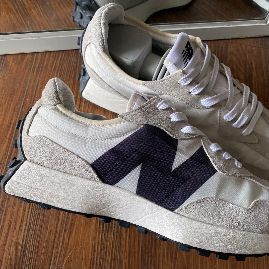 New balance 327 white black original murah not nb 530 550 574