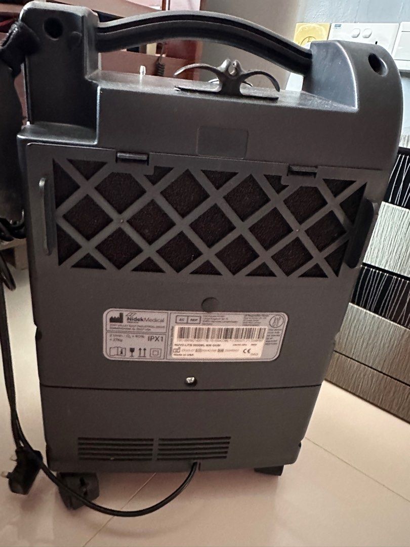 Nuvo 5Litres oxygen concentrator (Category: Other Assistive Aids) located in Singapore. Submitted by skater_77 (Listing ID 1377644710, Image 3). Description: No issue using. No longer need it, this selling. Up to 5 litres. .
