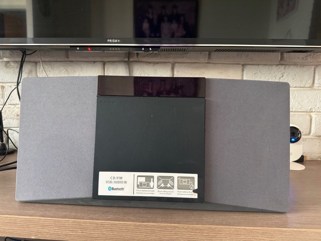 Pioneer X-SMC02 Slim CD Micro System (Category: Other Audio Equipment) located in Singapore. Submitted by riene (Listing ID 1377675224, Image 1). Description: Pioneer X-SMC02 Micro System. Plays CDs, FM radio, USB, and Bluetooth. Comes with remote and manual..