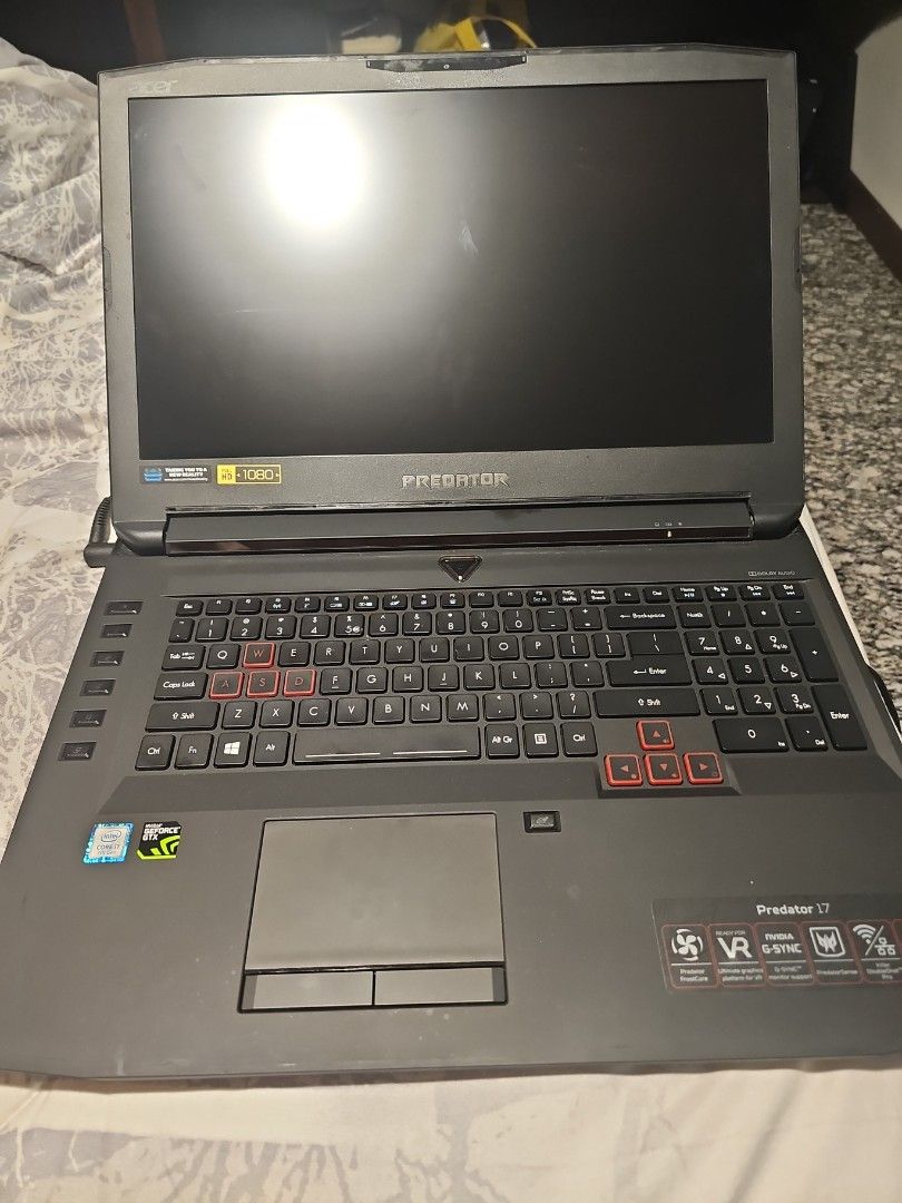 Predator (Category: Laptops & Notebooks) located in Singapore. Submitted by sarasvathisuriandran (Listing ID 1377707828, Image 1). Description: Like new, used only afew times, negotiable & with delivery.