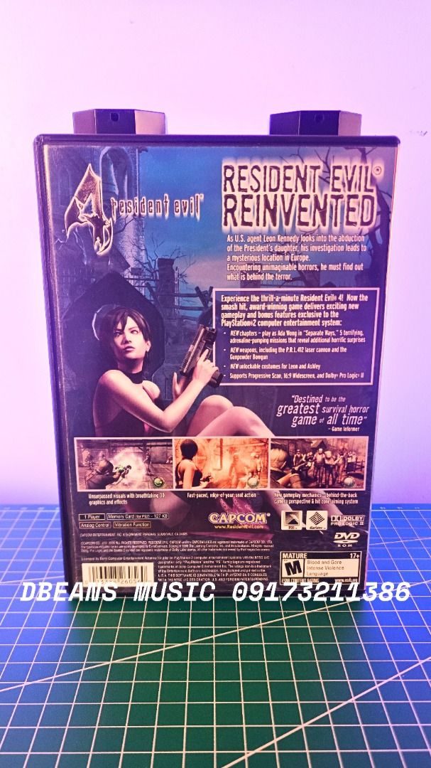 PS2 RESIDENT EVIL 4 PLAYSTATION 2 (Category: PlayStation) located in Las Pinas. Submitted by dbeansmusic (Listing ID 1377708904, Image 2). Description: ✔️ FOR SALE: PS2 RESIDENT EVIL 4 PLAYSTATION 2 - PS2 RESIDENT EVIL 4 NTSC U/C, USA REGION ✔️Payment options: Bank Transfer/Gcash ✔️Las Pinas pickup / Shipping thru: Lalamove/LBC.