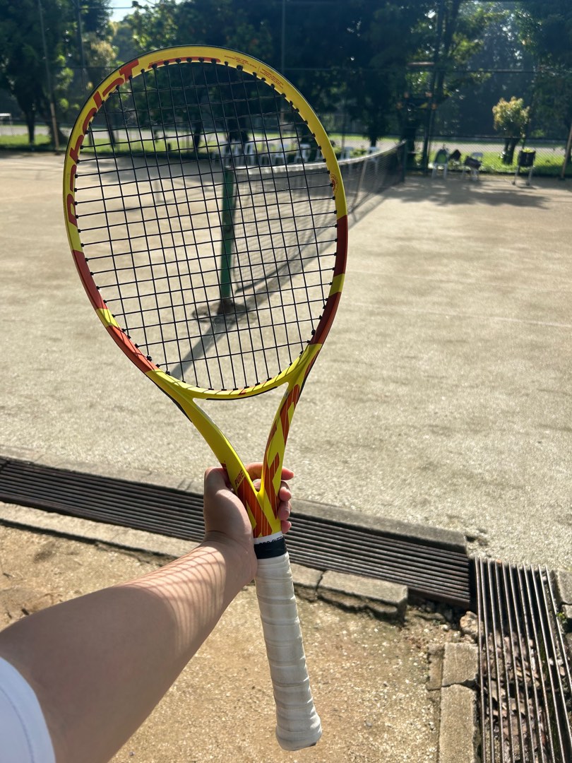 Babolat Pure Aero 100 Tennis Racket - Roland Garros Edition, Sports ...