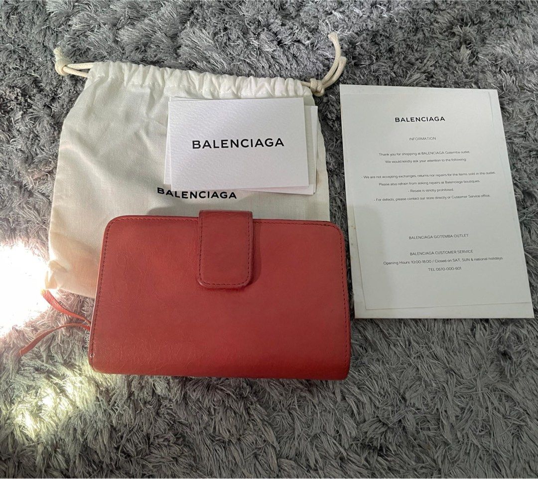 Rare Discontinued! Authentic Balenciaga Bi Fold Travel Short