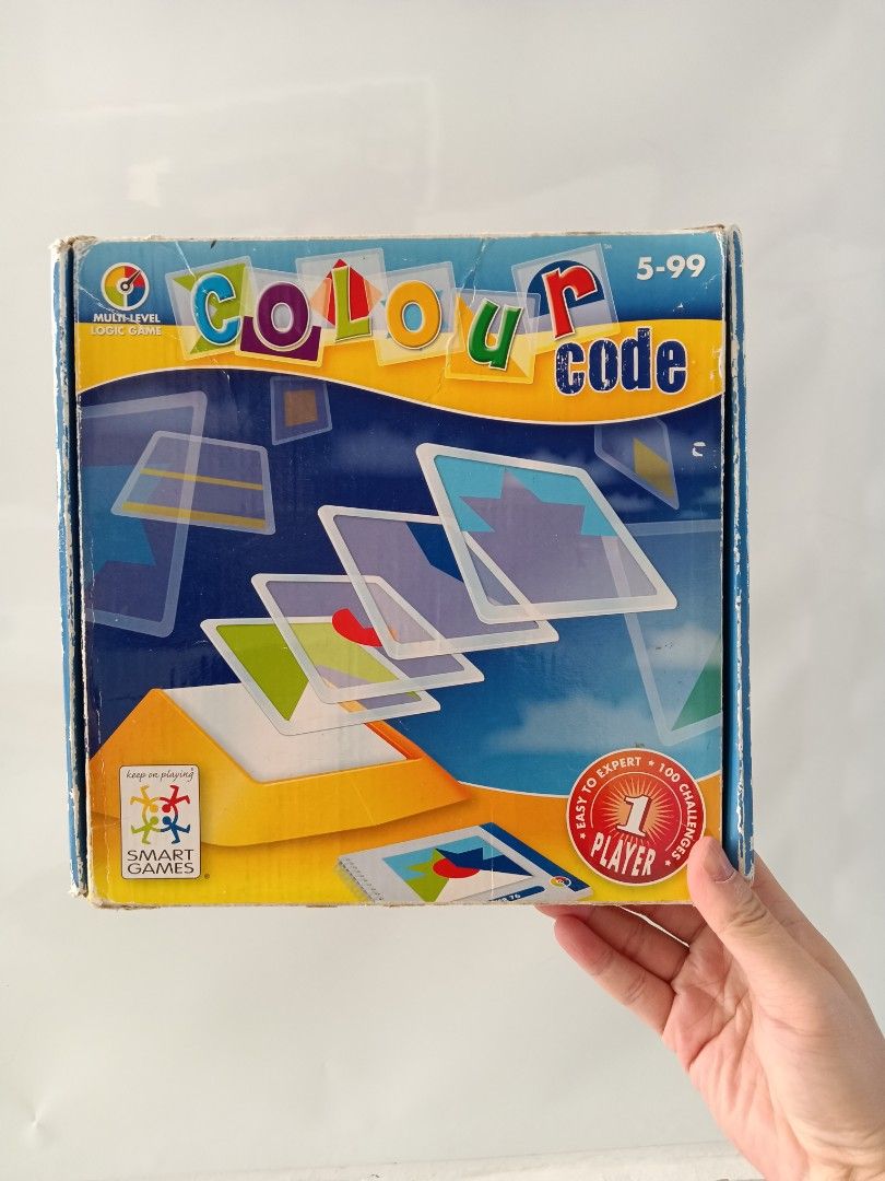 Clour Code Challenge SmartGames Colour Code Puzzle Game, Hobbies & Toys, Toys & Games on ...