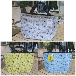 只有灰色 Snoopy日式保溫袋  比飯盒袋大個 保温便當包64245834266754110