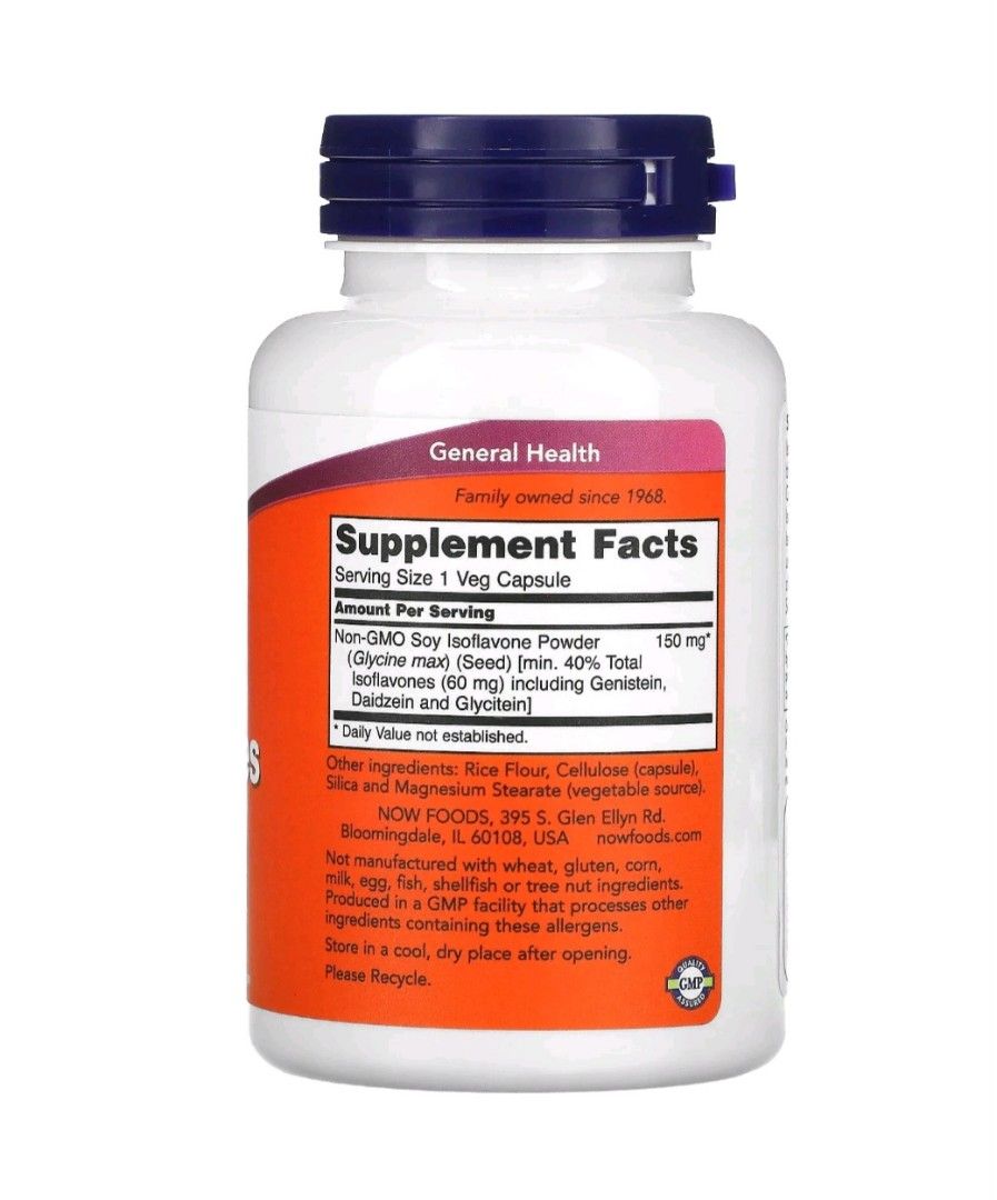 Soy Isoflavones 120 veg caps (Category: Vitamins & Supplements) located in Singapore. Submitted by 3beautymarket (Listing ID 1377695230, Image 2). Description: Preorder 7 working days pick up at admiralty Endocrine Support 60 mg of Isoflavones Cardiovascular Health Non-GMO A Dietary Supplement Vegetarian/Vegan General Health.