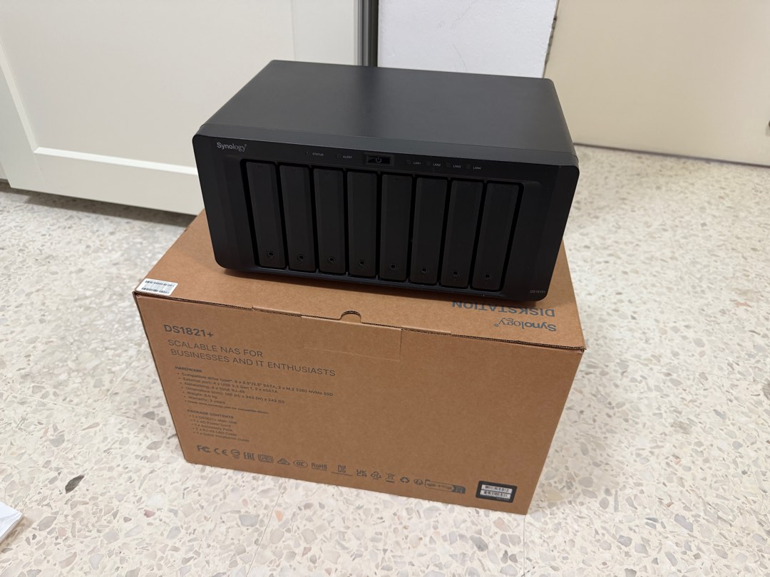 Synology DiskStation DS1815+ NAS, Computers & Tech, Office & Business ...