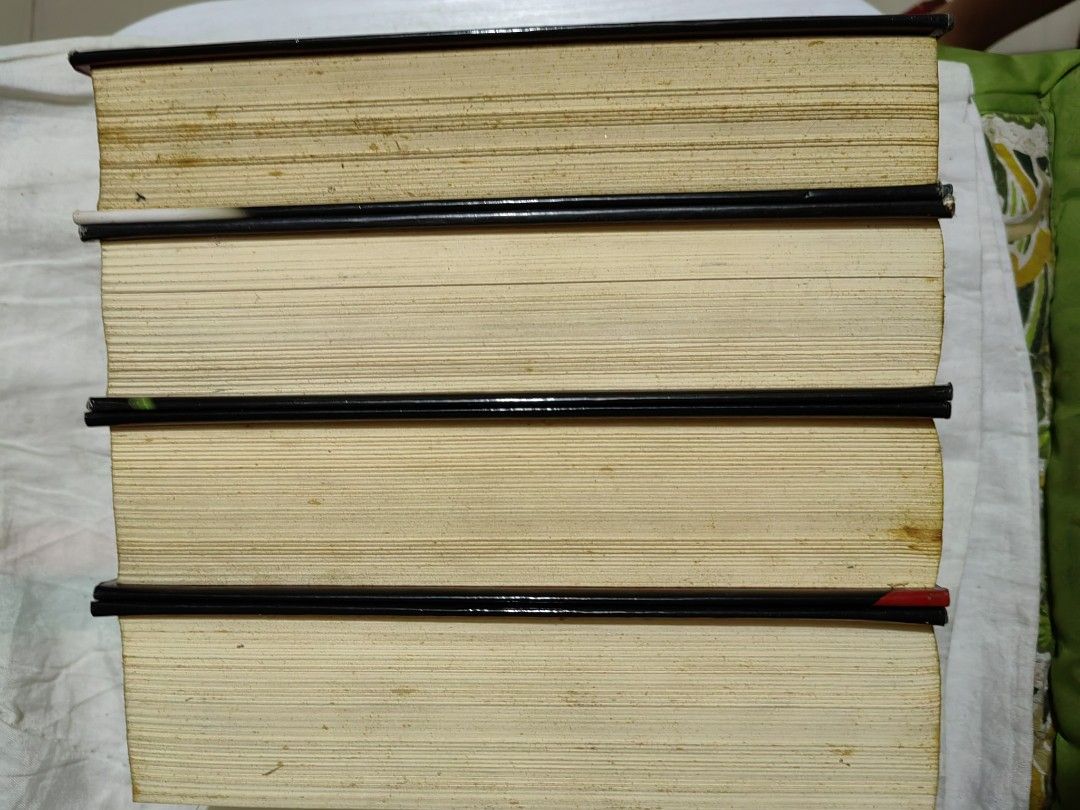 Twilight Bookset Hard Bound by Stephenie Meyer | Twilight Saga (Category: Storybooks) located in San Juan City. Submitted by mizerruki (Listing ID 1377734197, Image 2). Description: Sold as set. Pages are tanning. Please see photos. Twilight Eclipse New Moon Breaking Dawn.