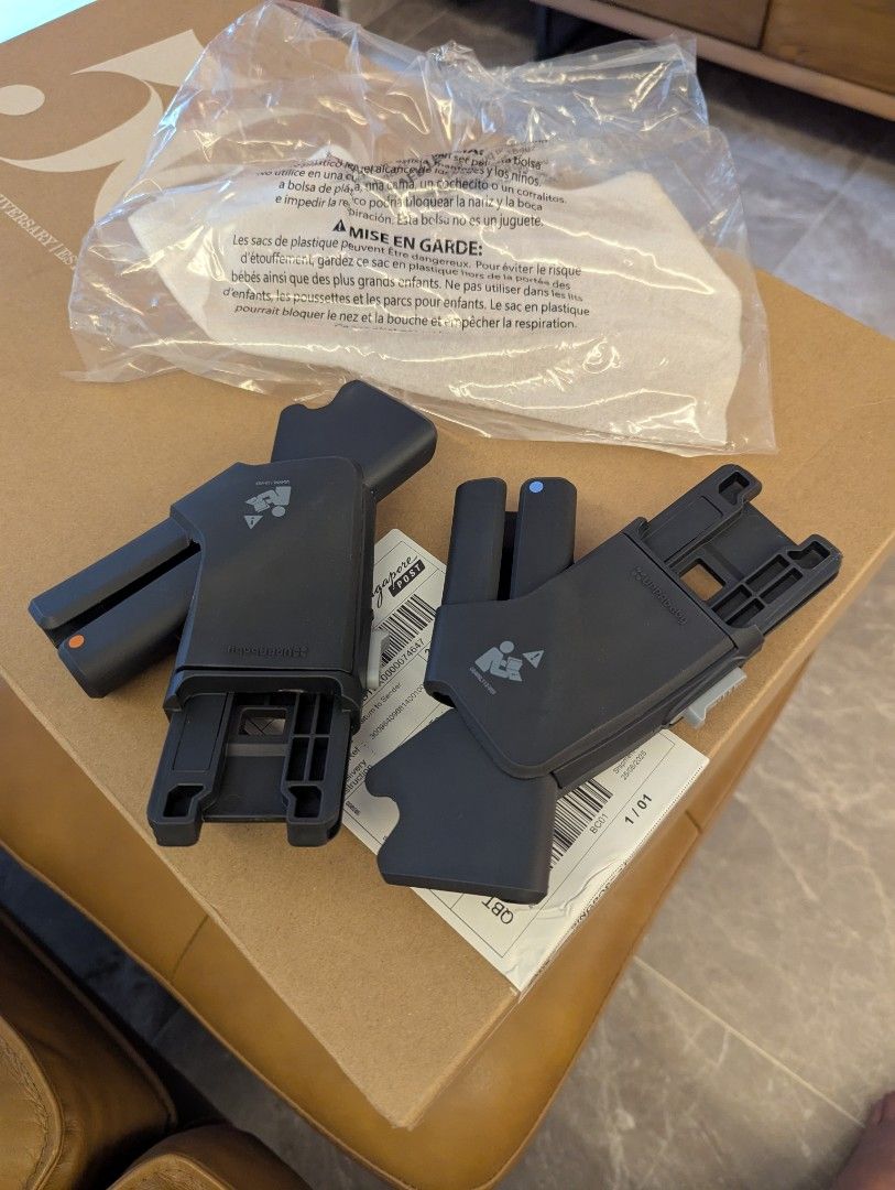 UPPAbaby Stroller Lower Adapter (Category: Strollers) located in Singapore. Submitted by yerdua. (Listing ID 1377571533, Image 1). Description: - Brand new, unused UPPAbaby Vista stroller lower adapter. - Still in original packaging. - See images for details. - Bought extra by accident - UP $69 https://motherswork.com.sg/products/uppababy-vista-v2-2015-lower-adapters.