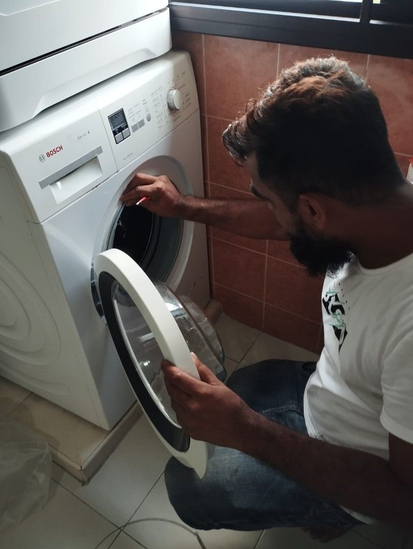"24/7 "Washing Machine Repair,& Cleaning and Services. What's app..+65-84608380 (Category: Handyman and Drilling Services) located in Singapore. Submitted by homerepair60499 (Listing ID 1377629325, Image 2). Description: 1).. "washing machine repair & cc cleaning Services 2).. Dishwasher repair 3)..Tv install . Install your Tv by Expert. 4)..Air-con services and install.. 5..Electrical services. 6.. painting work . 7.. Plumbing services. 8.. show