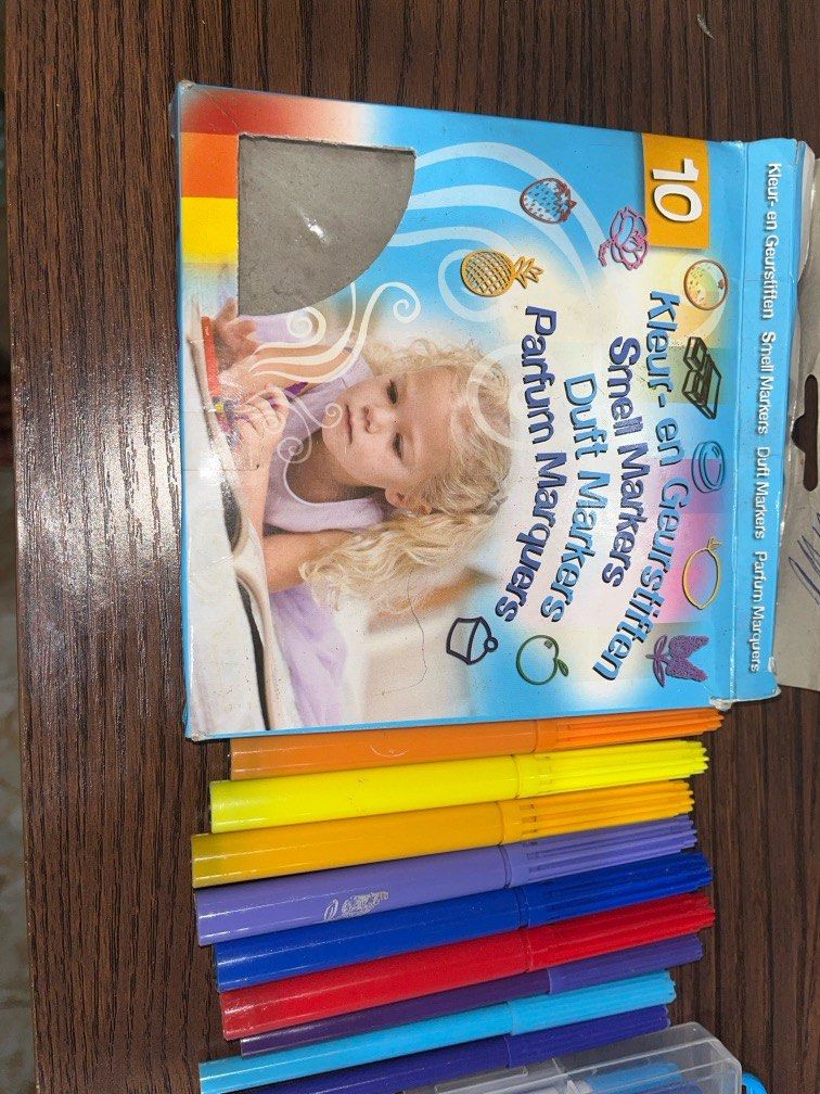Water Color Pen and Colored Markers (Category: Stationery & School Supplies) located in Paombong. Submitted by sweetdeals0181656 (Listing ID 1377628428, Image 2). Description: Colored Parfum markers included as free item as it is incomplete and without scent already. Sellers code Box I.
