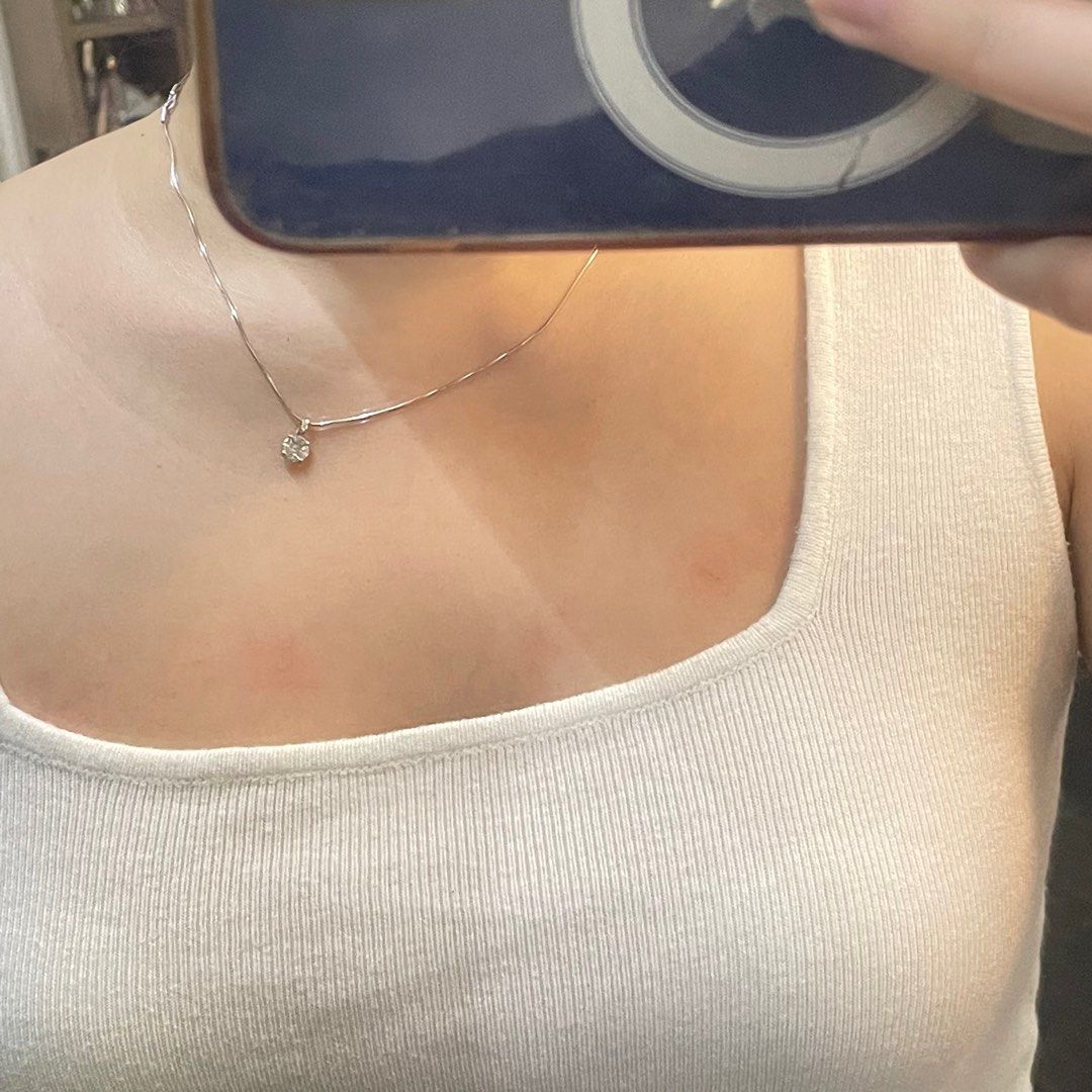 white thick strap tank top (Category: Sleeveless) located in Pasig City. Submitted by mverg (Listing ID 1377587750, Image 2). Description: .