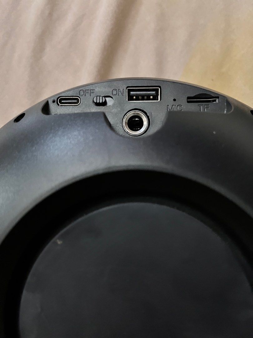 Wireless Bluetooth Speaker Super Stereo Portable Speaker with Wireless Microphone Karaoke (Category: Portable Music Players) located in Quezon City. Submitted by jaicakesph (Listing ID 1377575238, Image 2). Description: Portable Karaoke Speaker Type C Rechargable Good sound quality Malakas din ang Bass Long lasting din ang battery Magaan easy to carry around Pwede pwede for parties and gatherings.
