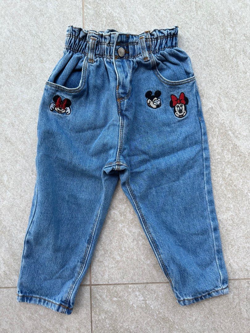 Disney Minnie Jeans Mickey Mouse Zara Zara Baby Disney Mickey