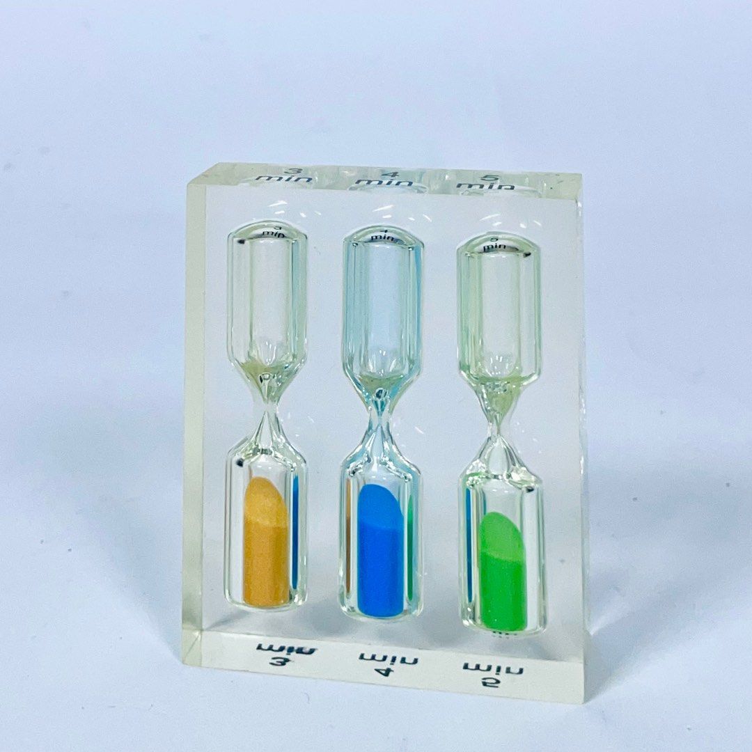 3 In 1 Multicolored Sand Timer Hour Glass Timer (Category: Clocks) located in Tagaytay City. Submitted by barenwolf (Listing ID 1372700584, Image 2). Description: .