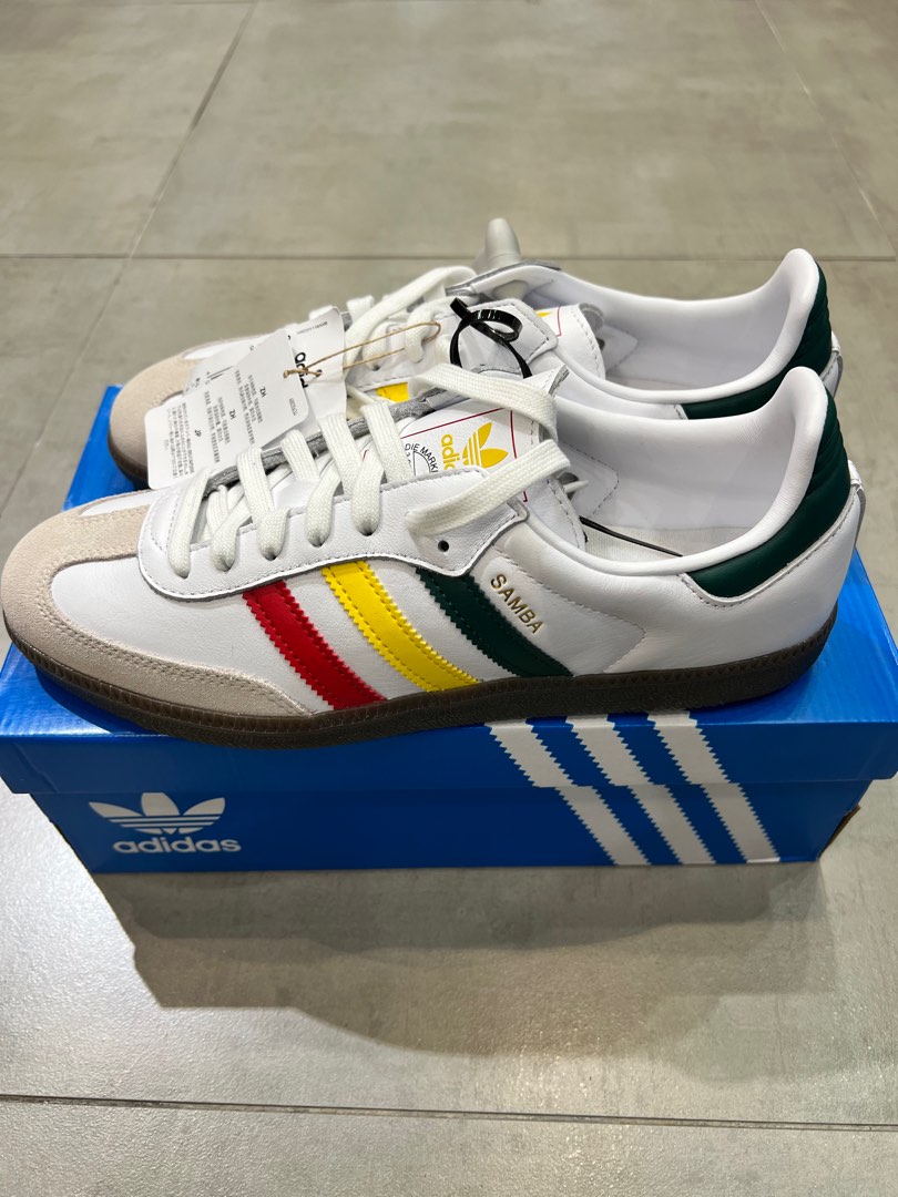 Adidas samba OG rasta ORIGINAL (NEW), Men's Fashion, Footwear, Sneakers ...