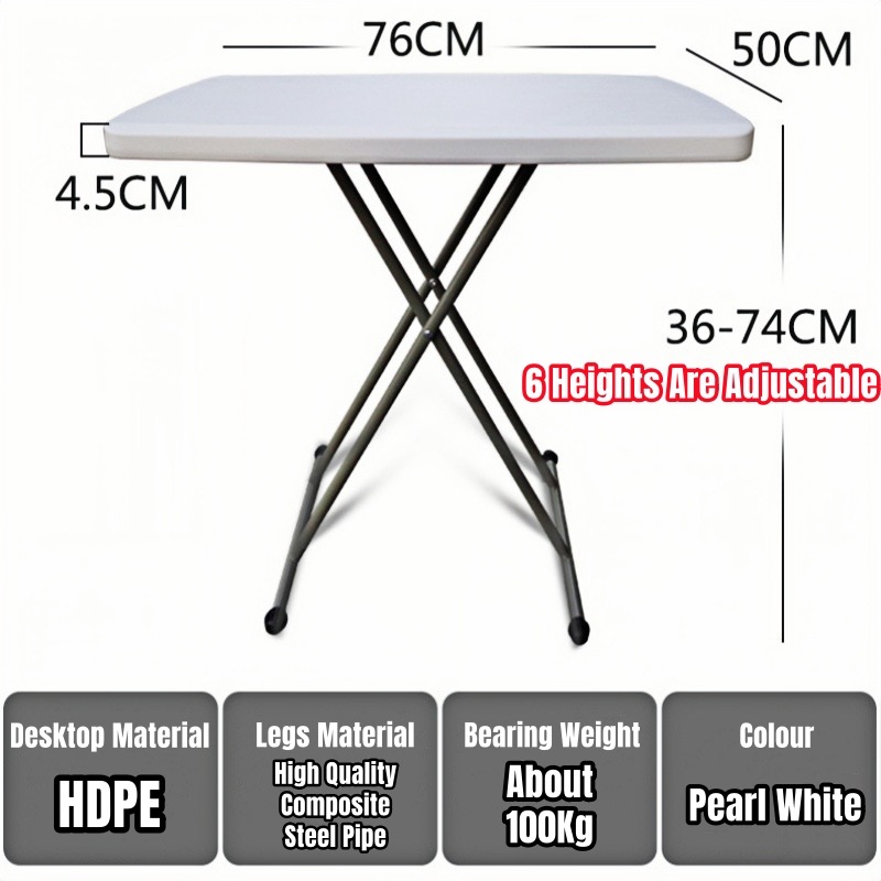 Adjustable Folding Table | Foldable Study Table | Multipurpose Laptop ...