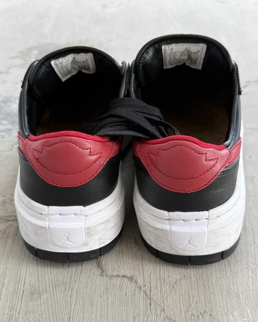AIR JORDAN 1 ELEVATE LOW (Category: Sneakers) located in Quezon City. Submitted by ezydcb2pasabuy (Listing ID 1372764803, Image 3). Description: AIR JORDAN 1 ELEVATE LOW RED WHITE BLACK BLACK LACES INCLUDED US 9 WOMENS JUST NEED SOME CLEANING USED BUT NOT ABUSED BOUGHT FOR PHP 7,595 SELLING PHP 2,000 FULL PAYMENT FIRST GCASH/BANK TRANSFER LALAMOVE LBC GRAB.