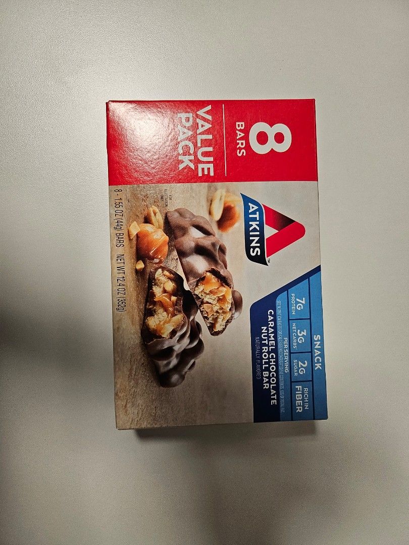 Atkins protein bar 蛋白棒健身零食, 嘢食& 嘢飲, 其他食物及飲料- Carousell