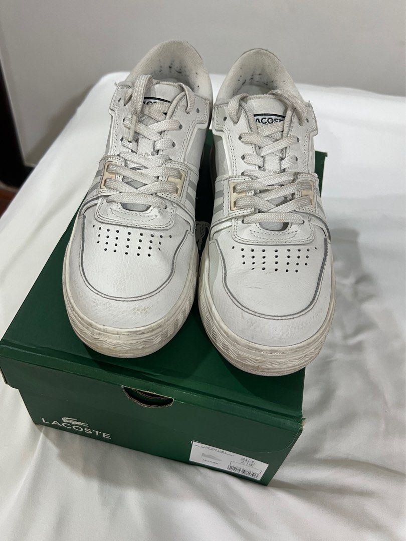 Authentic Lacoste Sneakers (Size 8M or 9.5W) (Category: Sneakers) located in Manila. Submitted by zhengangeeell (Listing ID 1372772096, Image 2). Description: Authentic Lacoste Sneakers Needs cleaning (haven’t tried cleaning it!) Can be for Men’s (8) or Women’s (9.5) Price is still negotiable but no lowballers please!! .
