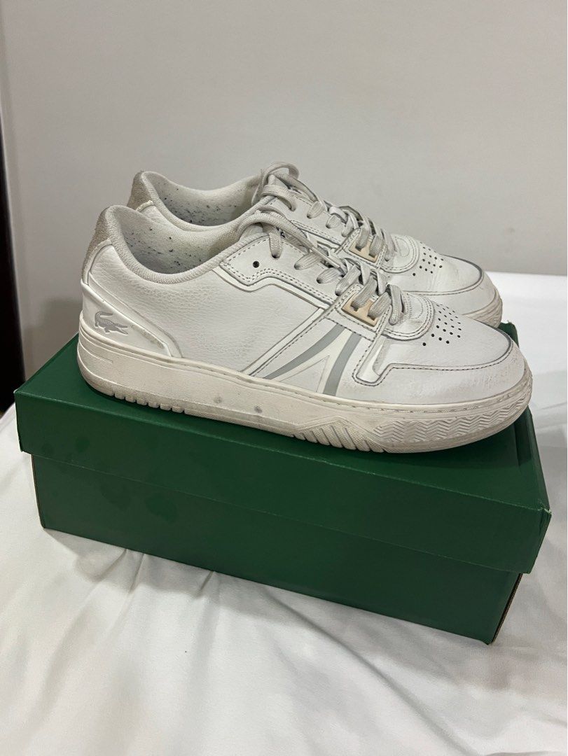 Authentic Lacoste Sneakers (Size 8M or 9.5W) (Category: Sneakers) located in Manila. Submitted by zhengangeeell (Listing ID 1372772096, Image 1). Description: Authentic Lacoste Sneakers Needs cleaning (haven’t tried cleaning it!) Can be for Men’s (8) or Women’s (9.5) Price is still negotiable but no lowballers please!! .