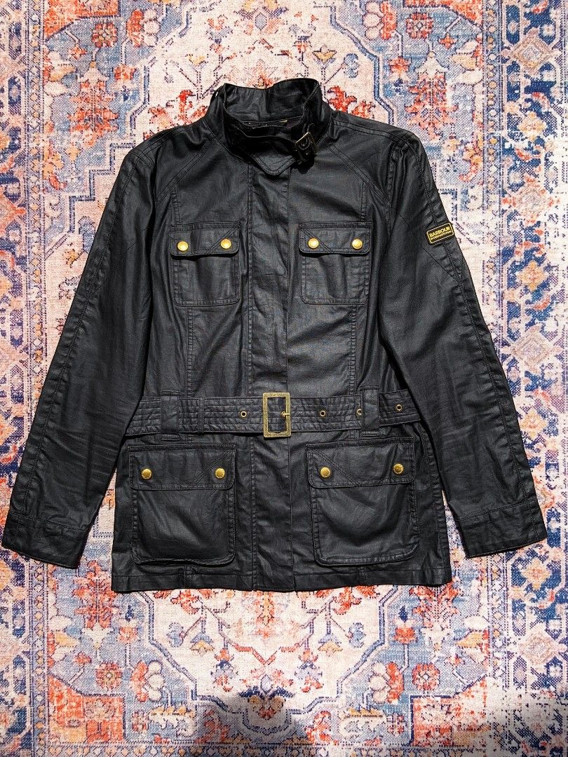 Barbour International, BEARINGS CASUAL Summer jacket Black tonal