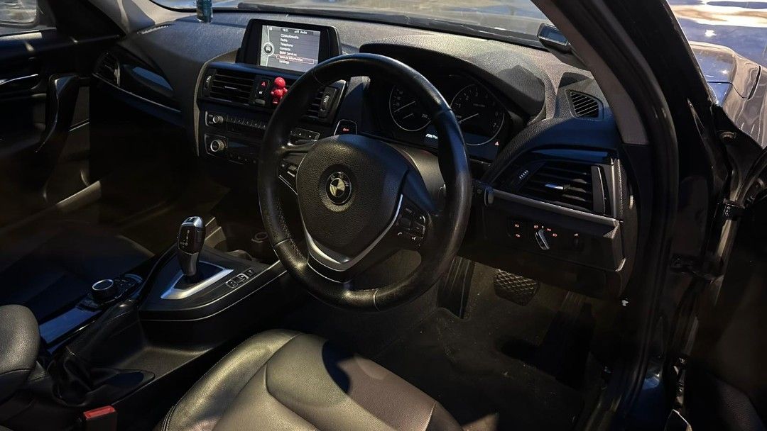 BMW 116I (Category: Car Rental) located in Singapore. Submitted by economic_rental (Listing ID 1372735381, Image 3). Description: Grab, Go-Jek, Ryde and Tada Ready !!! Weeky at $450 Monthly at $2200 ( including Road tax, insurance and maintenance, replacement when vehicle breakdown.) REASON FOR RENTING!!! Cheaper than buying own car and need only short term commitment P-plate Allowed Cheapest BMW model that will give u maximum earning. 750km with