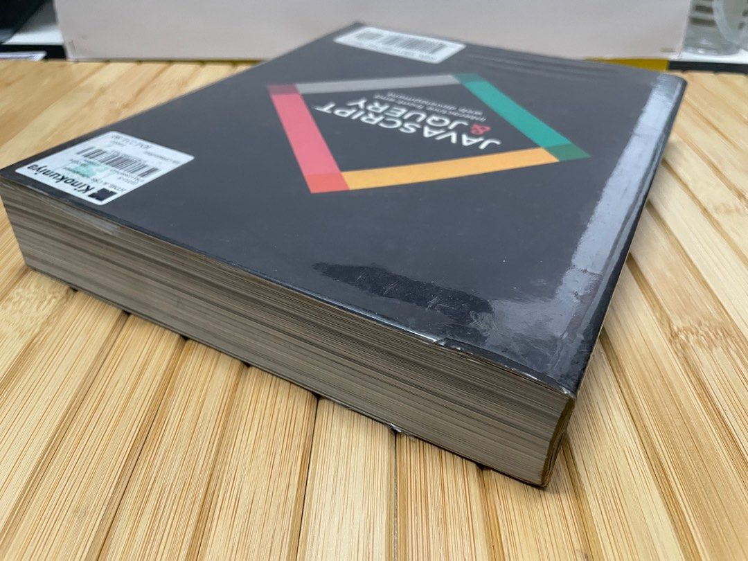 (Book) JAVA SCRIPT & JQUERY (Category: Laptops & Notebooks) located in Cheras. Submitted by artemisspace_it (Listing ID 1372805385, Image 3). Description: JavaScript and JQuery: Interactive Front-End Web Development 🔺Book by ：Jon Duckett RM100 Fixed price. >Looking forward to connecting with buyers who appreciate the value — low offers will not be considered.🙂 COD: 1shamelin mall (waze/googlemap) Postage available.