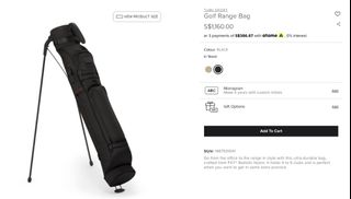 Tumi golf bag” For Sale Golf Carousell Singapore