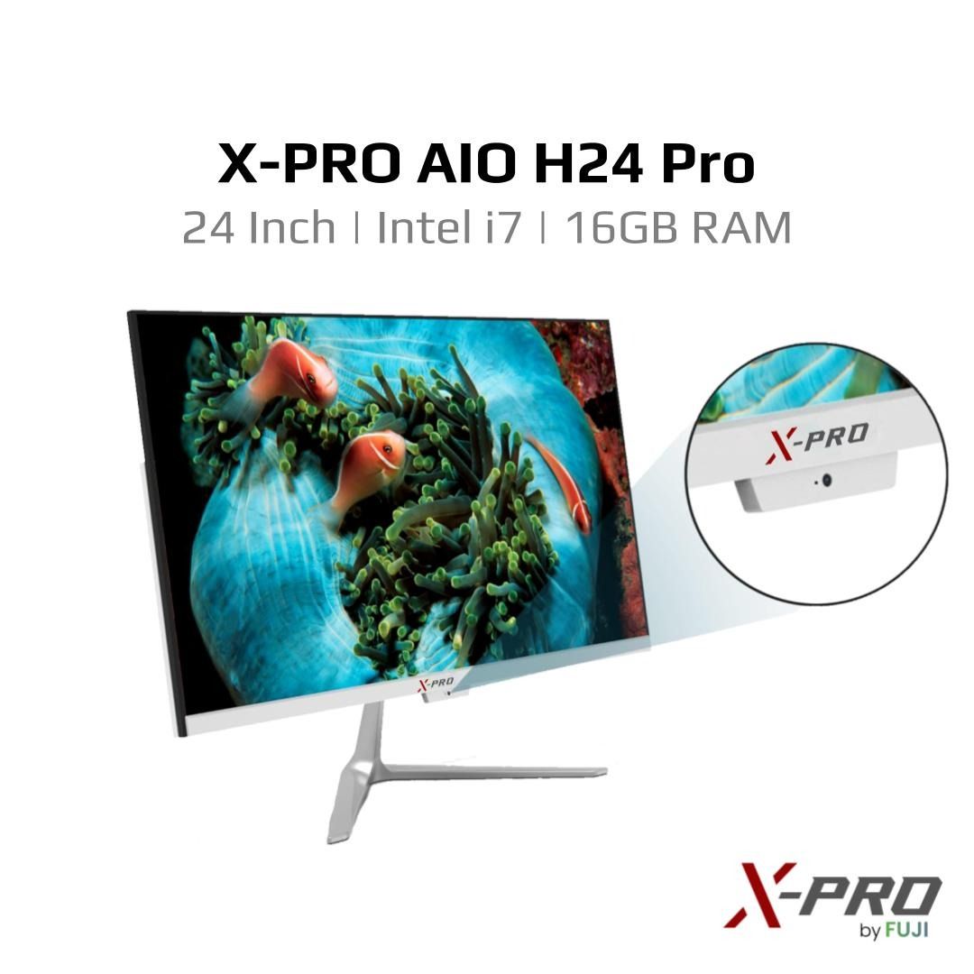 Brand New XPro All In One PC - AIO H24 - 24 Inch - Intel i7 PC - Win 11 + Free MS Office - Best Seller - Free Standard Shipping! - Budget-Friendly to High-Performance Models!! - Superb Battery Life! - Buy Today!! (Category: Desktops) located in Singapore. Submitted by buyatfuji (Listing ID 1372711531, Image 2). Description: Click here for more special deal !!! https://www.carousell.sg/u/buyatfuji/ *Brand new set with 1 year warranty !! **Free Mic