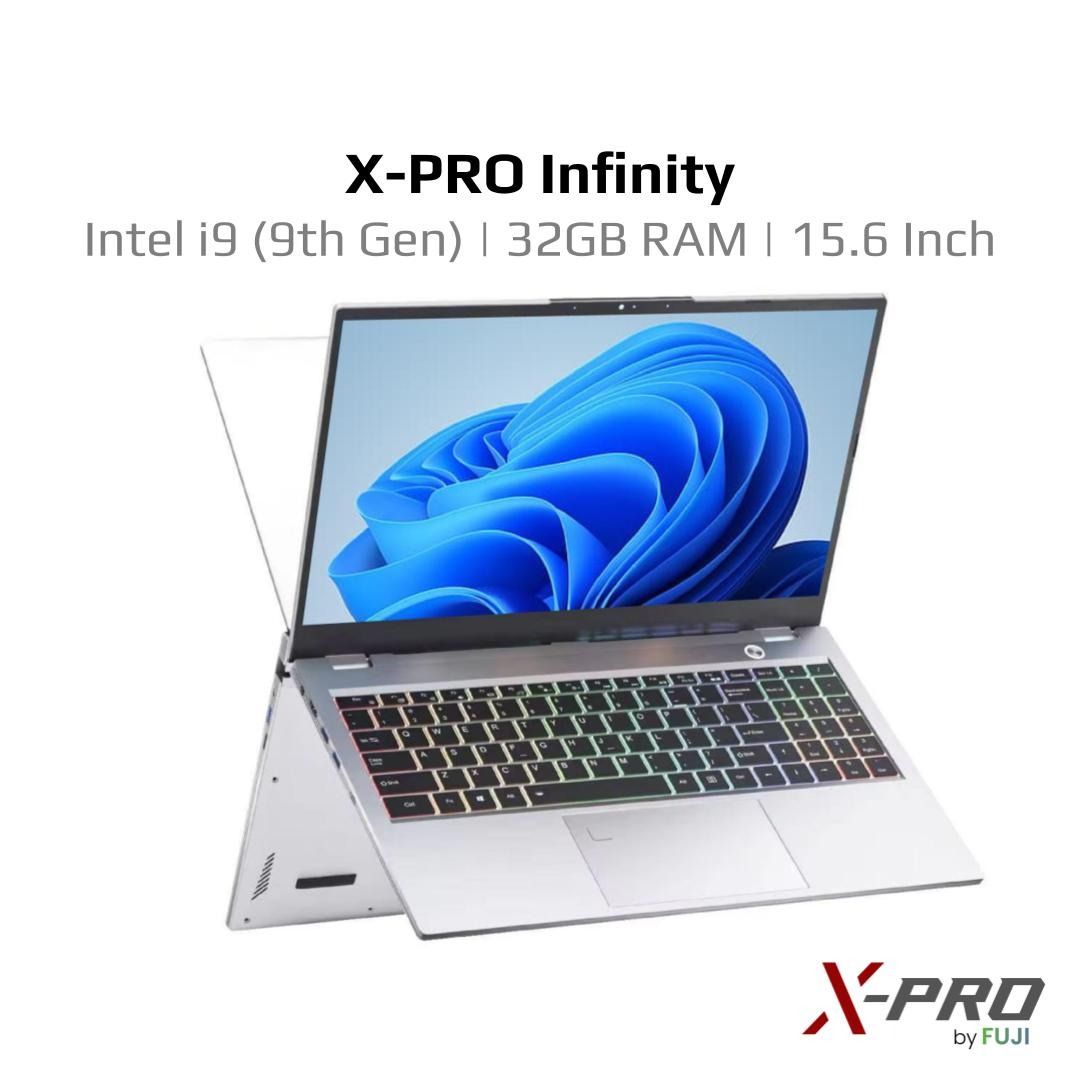Brand New XPro Infinity Intel i9 Laptop - 9th Gen i9 Fast Speed Processor + 32GB RAM + 512GB SSD - Free MS Office + Win 11 - With RBG Backlit Keyboard - - Budget-Friendly to High-Performance Models!! - Superb Battery Life! - Buy Today!! (Category: Laptops & Notebooks) located in Singapore. Submitted by buyatfuji (Listing ID 1372727076, Image 3). Description: 🚀 𝐗-𝐏𝐑𝐎 𝐈𝐧𝐟𝐢𝐧𝐢𝐭𝐲 (𝐈𝐧𝐭𝐞𝐥 𝐢𝟗) - 15.6 Inch - FHD IPS Display - Intel® Co