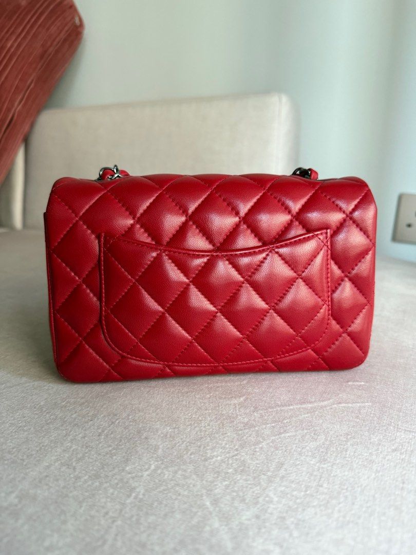 Chanel Mini Rectangular (Category: Bags & Wallets) located in Singapore. Submitted by mujojojo (Listing ID 1372757708, Image 2). Description: Like new Chanel mini rectangular flap Neko authentication cert .
